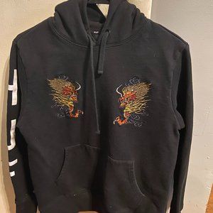 Huf Dragon Embroidered Dragon Sweatshirt